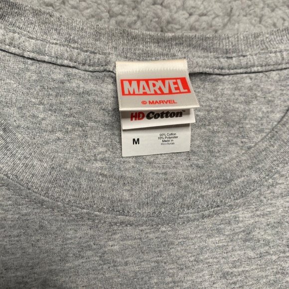 Marvel Comics Daddy Men's T-Shirt Size M Iron Man Spiderman Captain America - Picture 3 of 5